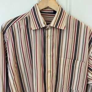 Burberry Men’s long Sleeve Dress Shirt Medium